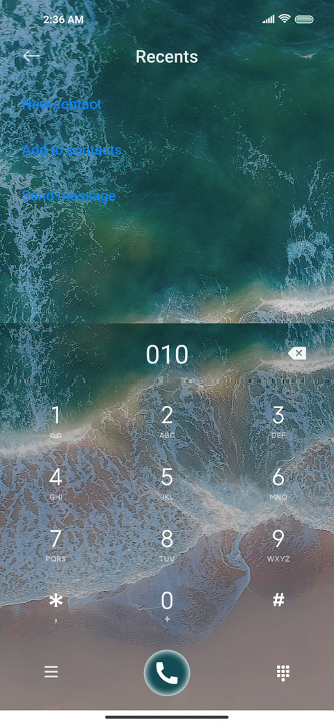 Original ocean screenshot