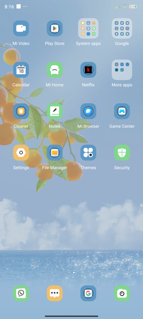 Orange Sea screenshot