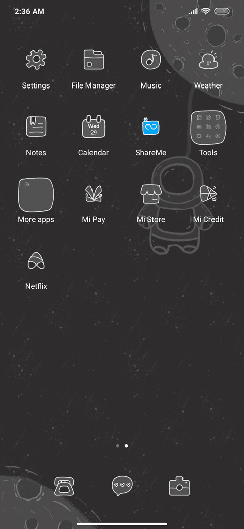 Astronaut dynamics screenshot