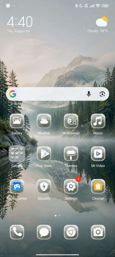 Mist Lake screenshot