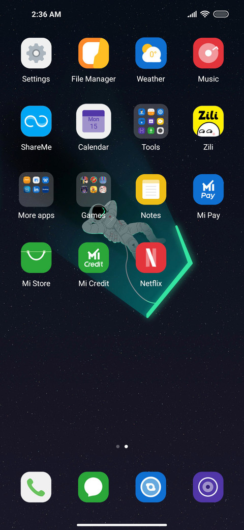 Space travel screenshot