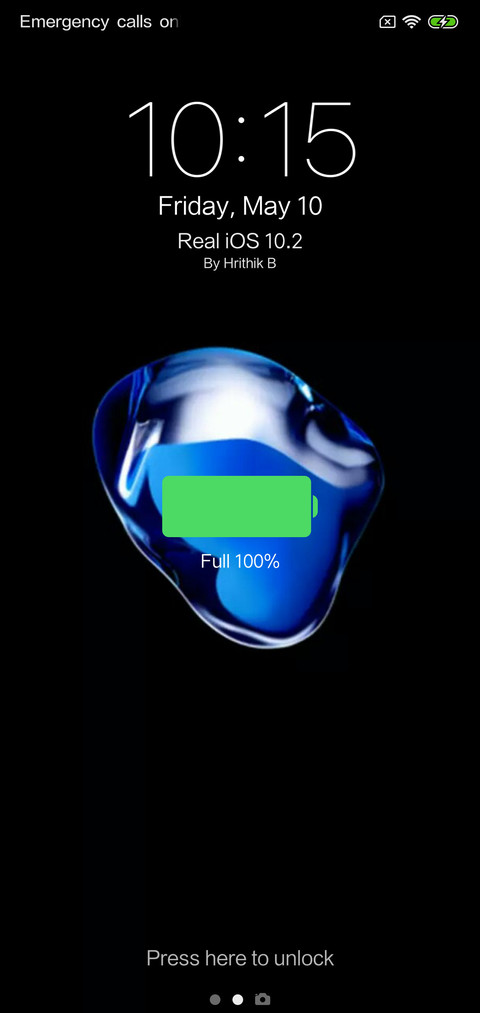 Real iOS 10.2 screenshot