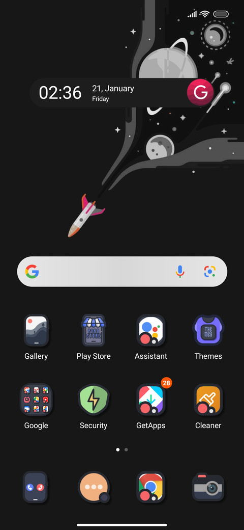 Simple theme v12 screenshot