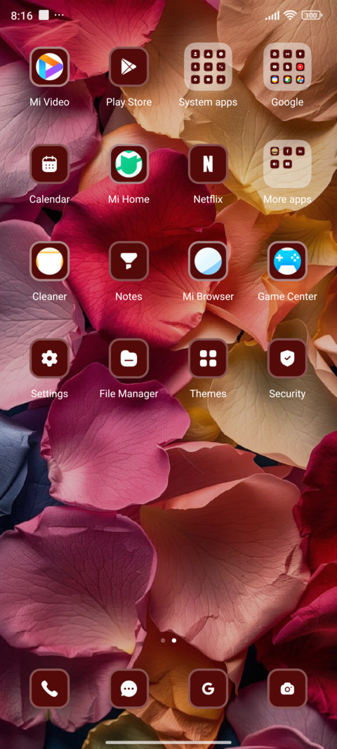 Petals screenshot