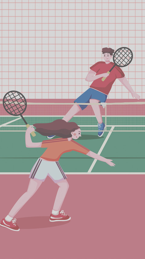The right way to play play badminton screenshot