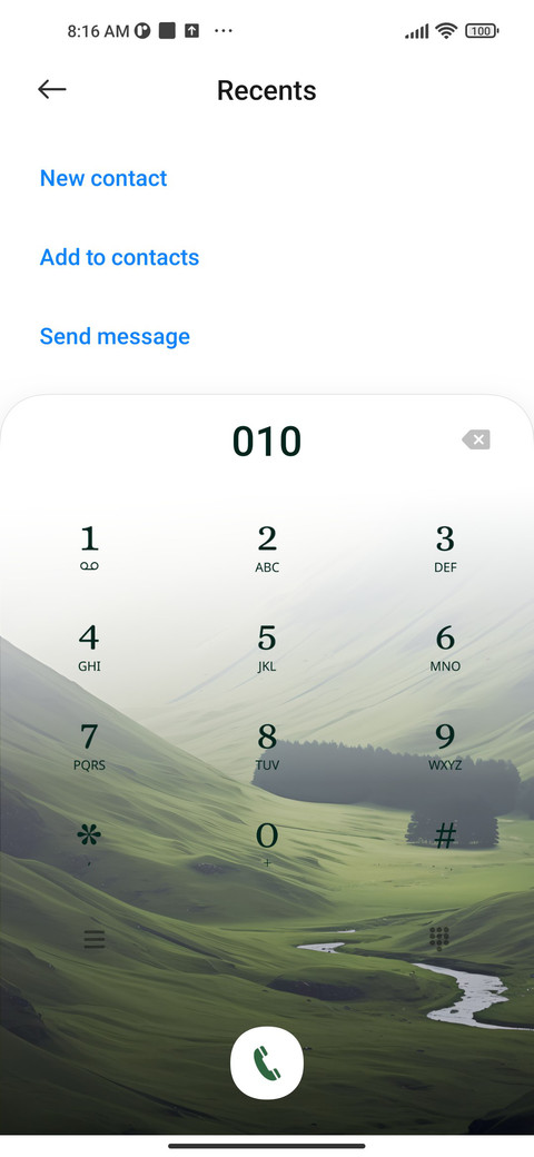 Green range screenshot