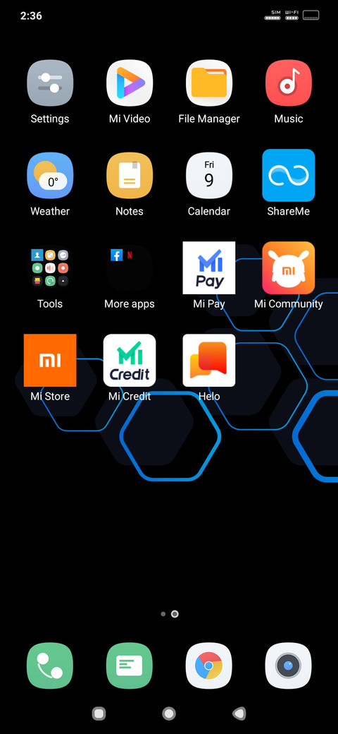 Zen Bluer LineUi screenshot