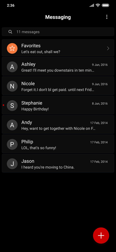 Stock Nubia Red Magic v10 screenshot