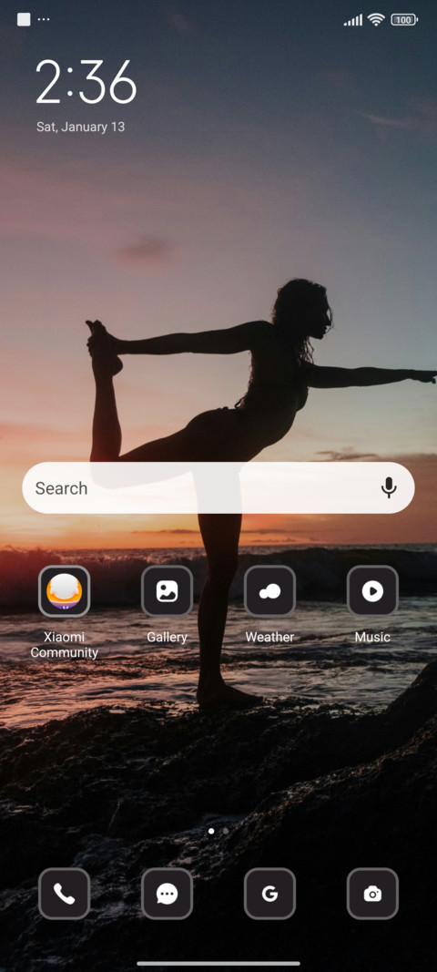 Exercise screenshot