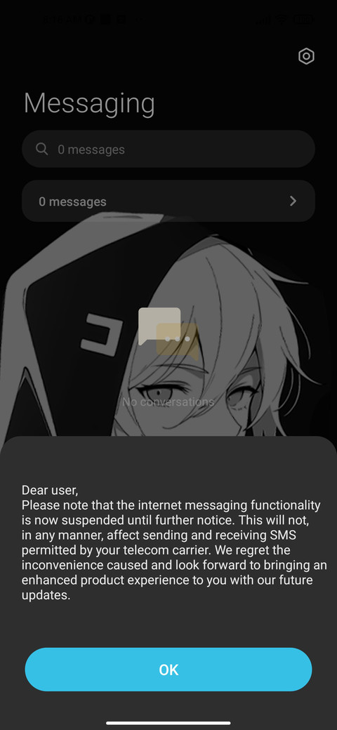Black rainy day screenshot