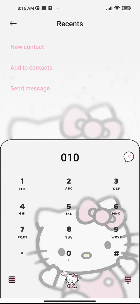 Hello Kitty Rain screenshot