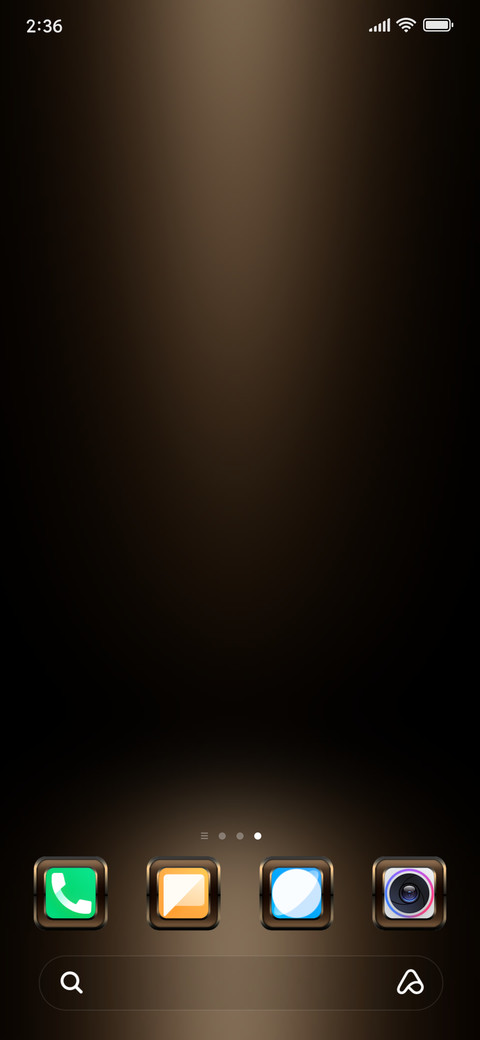 BlackGoldDarkmode screenshot