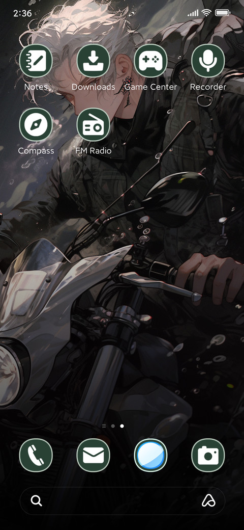 Young biker screenshot