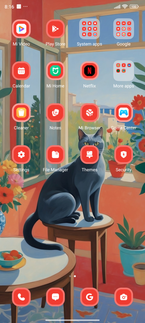Minimal Kitty screenshot