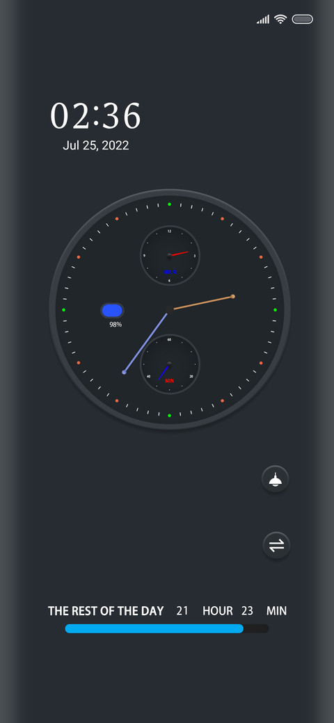 Business big dial screenshot
