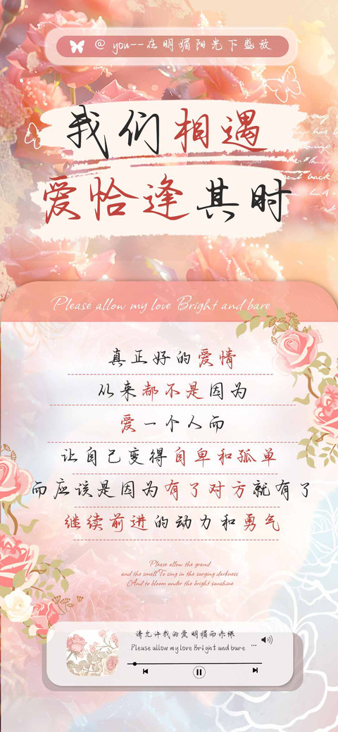 我们相遇爱恰逢其时 screenshot
