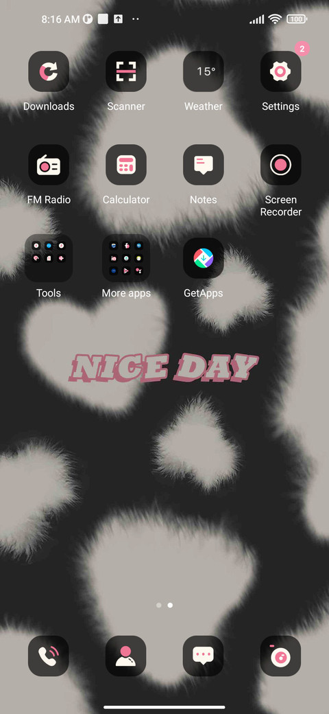 Plush black pink screenshot