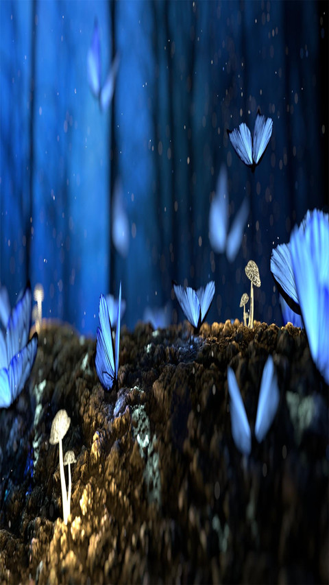 Butterfly fluttering screenshot