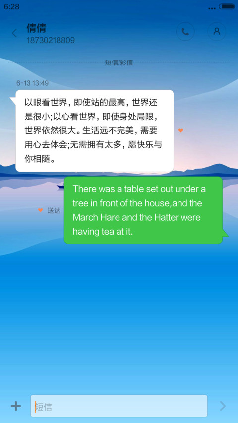 （好评送收费主题）简约 screenshot