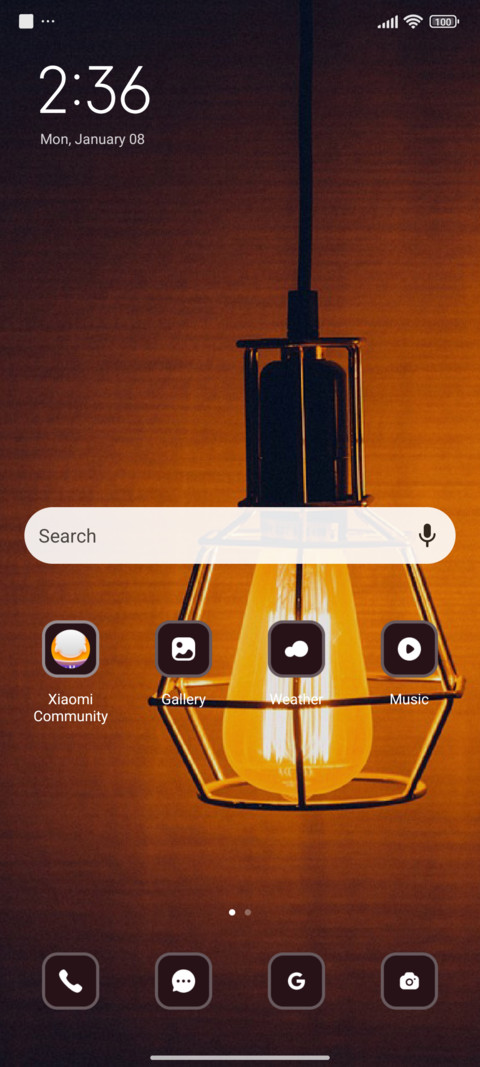 Vintage Lamp screenshot