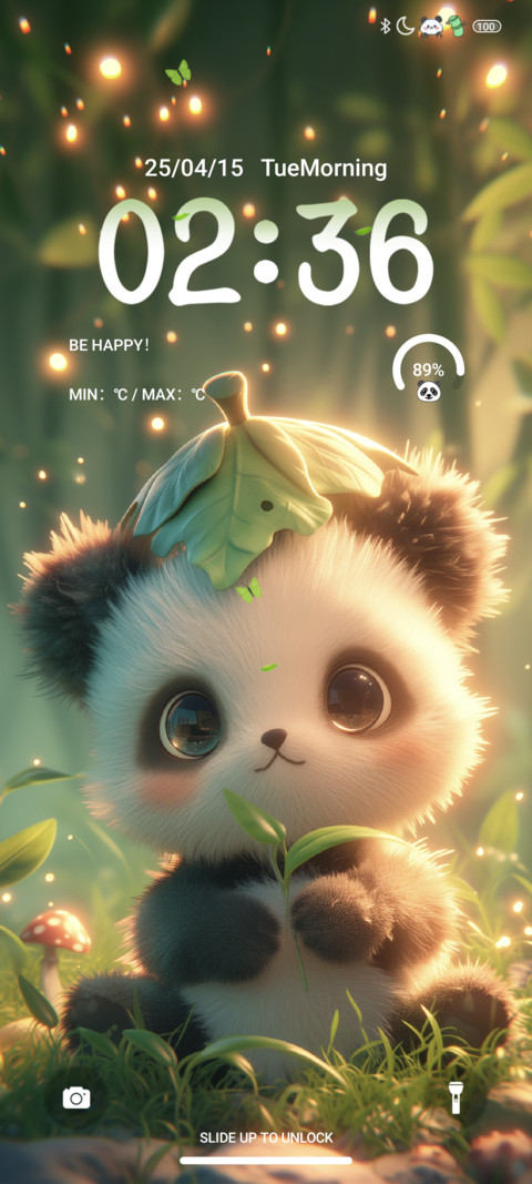 Baby panda screenshot