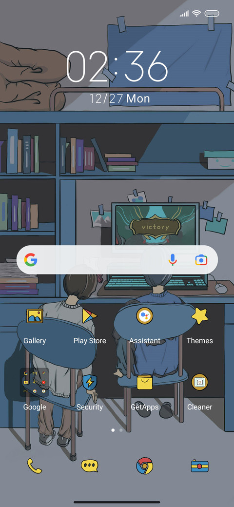 My dorm screenshot
