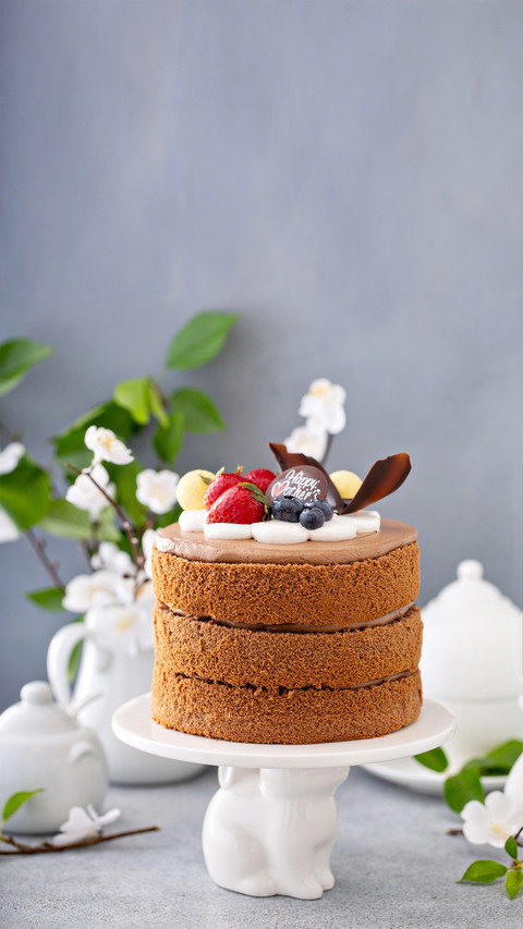 Delicious and delicious chocolate cake screenshot