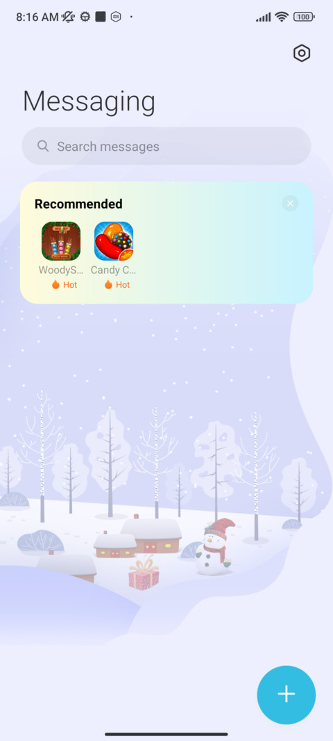 Snowfall Night screenshot