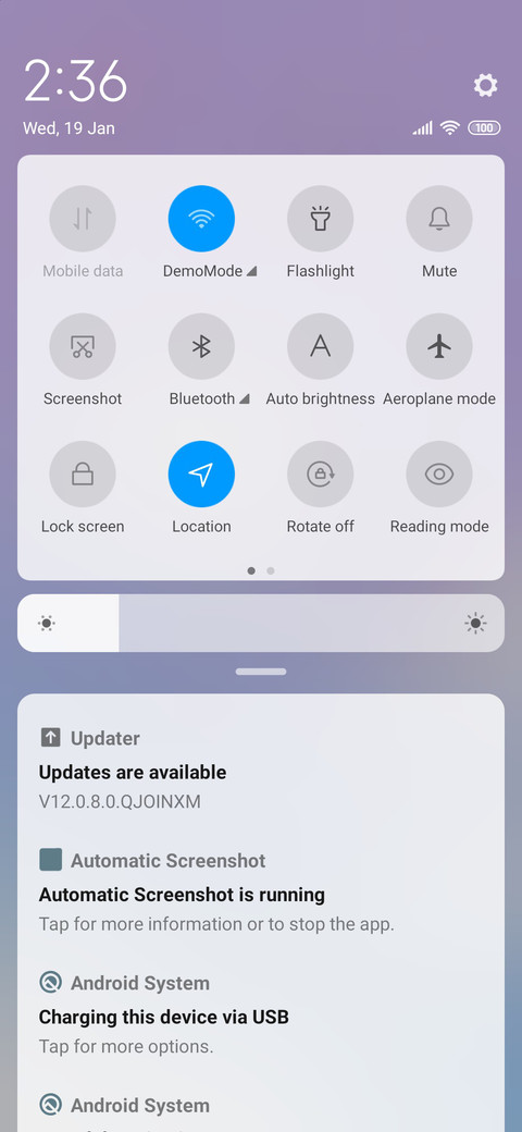Pure and fresh screenshot