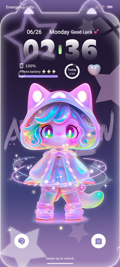 Crystal Cat Girl screenshot
