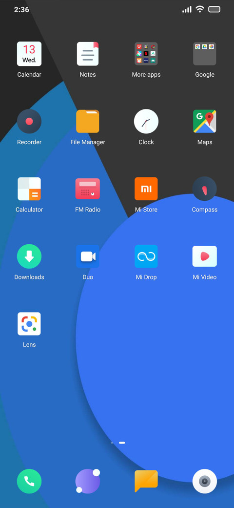 Blue Abstract 2.0_DWM3 screenshot