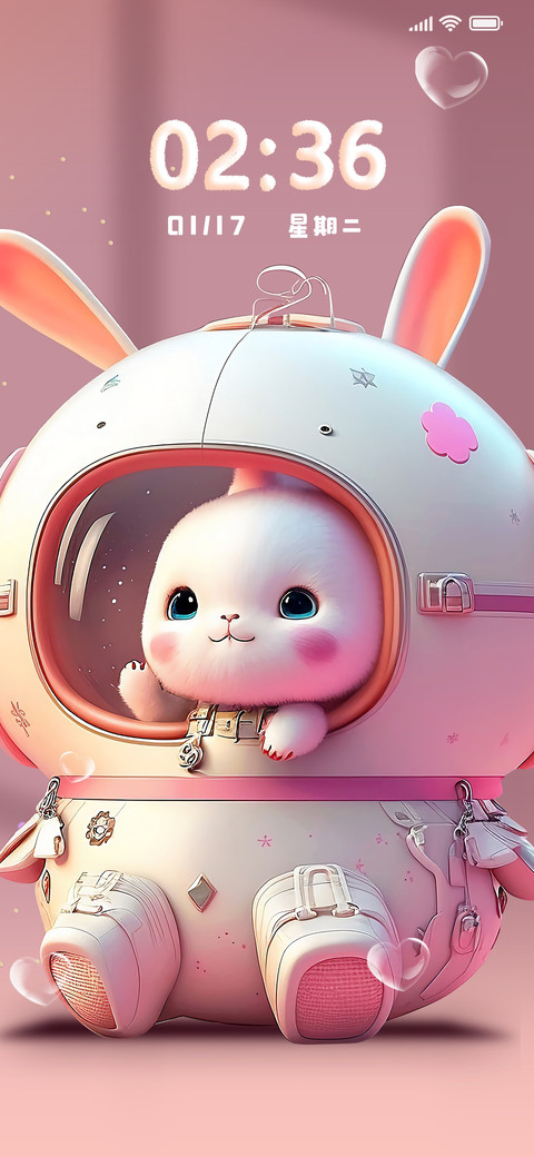 萌兔太空人 screenshot