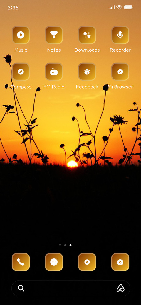 Sunrise screenshot