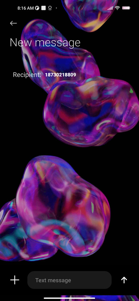 Dancing bubble screenshot
