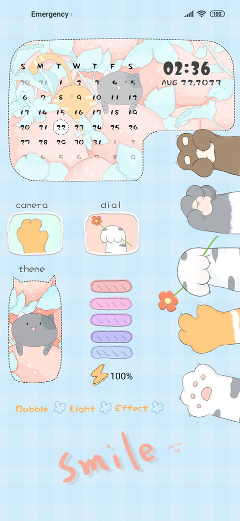 Cute claw meow screenshot