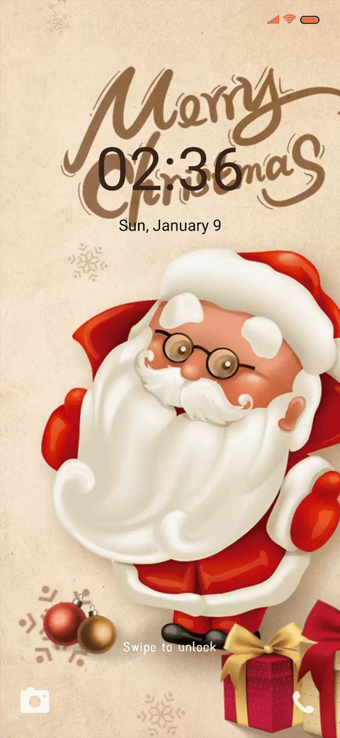 Santa's gift screenshot