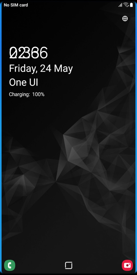 One UI DARK_DWM19 screenshot