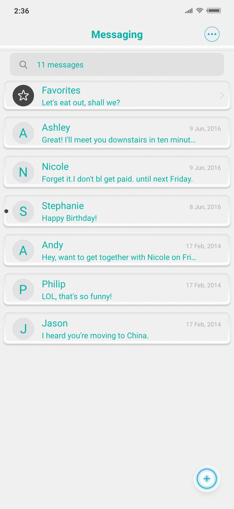 White v10 screenshot