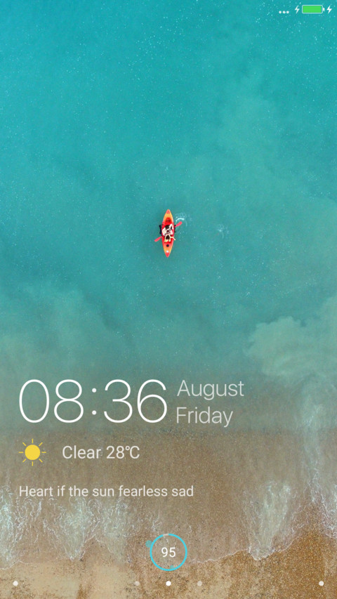 Simple iOS screenshot