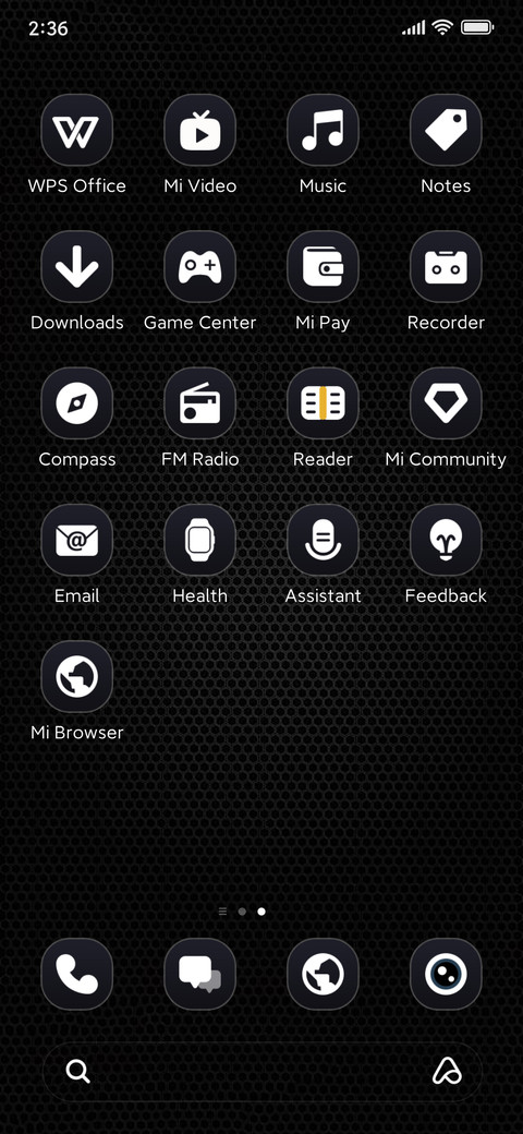 Gray Matrix screenshot