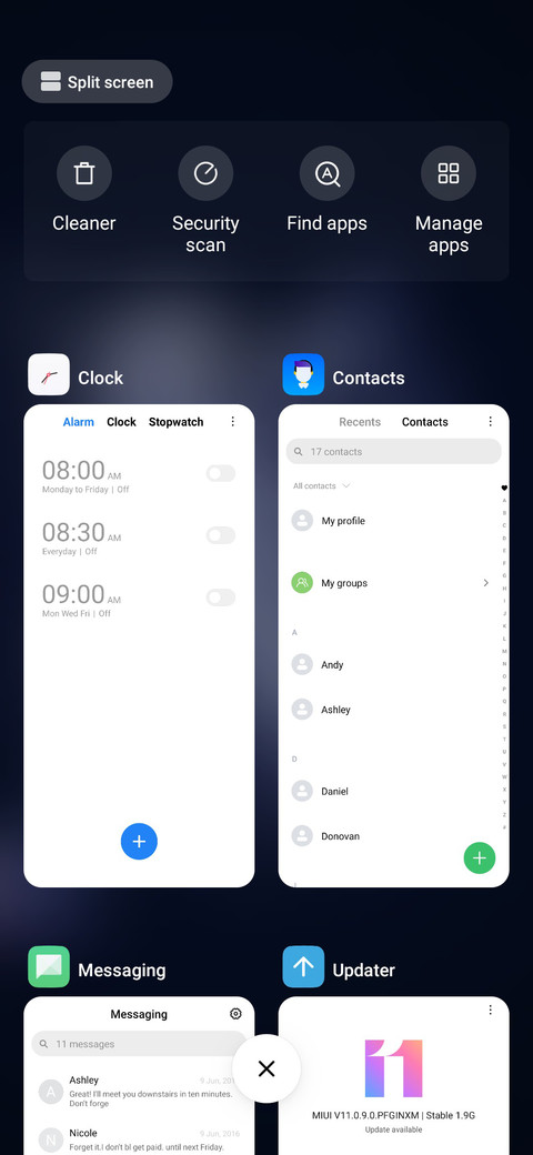 Exstra v11 screenshot