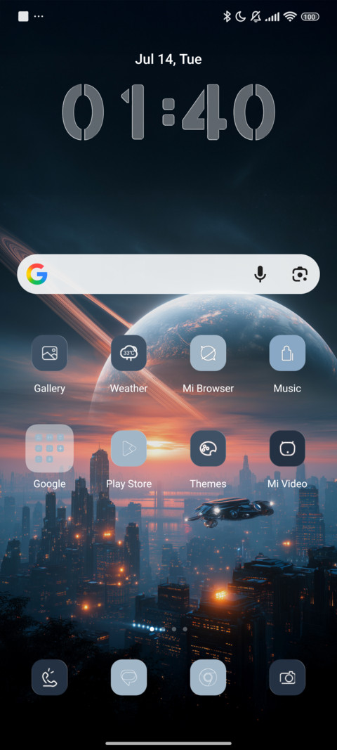 Planet screenshot