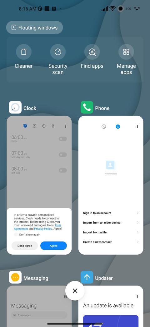 Blur v14 screenshot