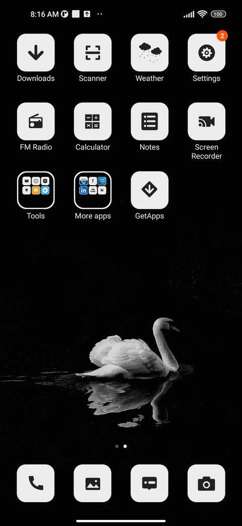 Swan screenshot