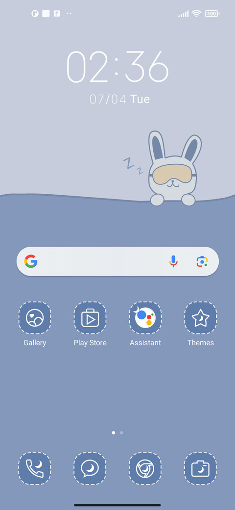 Good night bunny screenshot