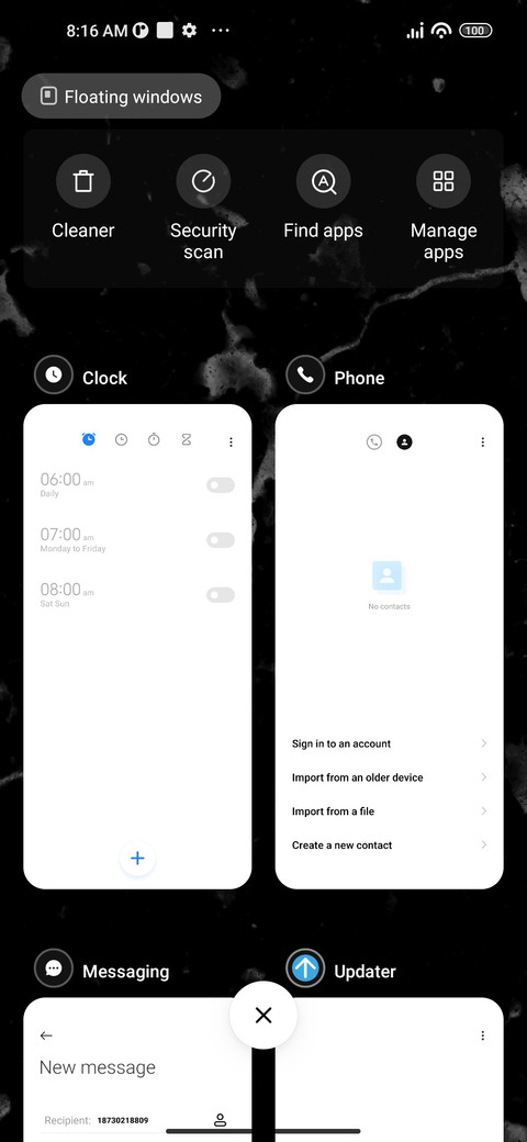 Black Texture screenshot