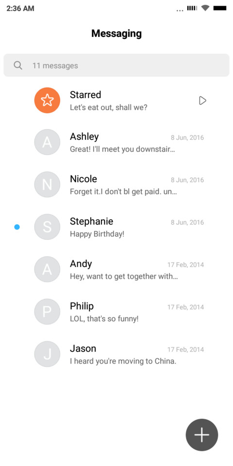Casper screenshot