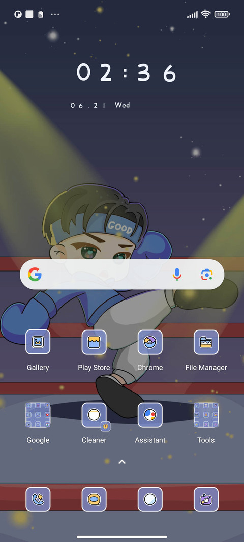Boxing boy screenshot