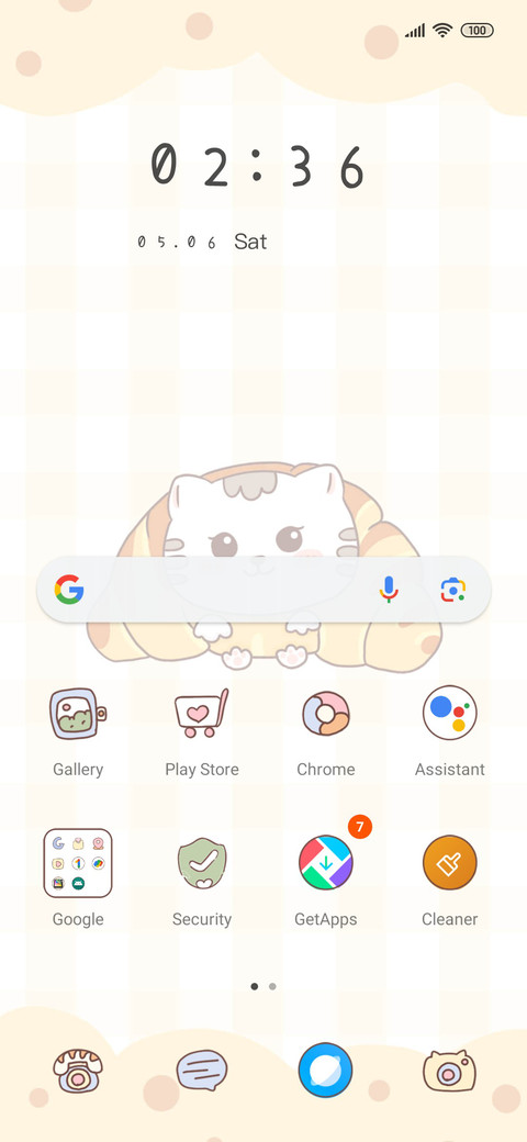 Eat breakfast cat screenshot