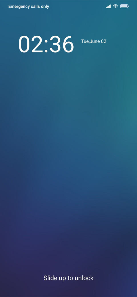 Green simple screenshot
